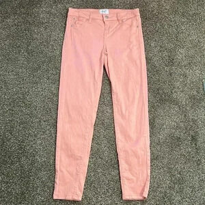 Women/Junior peach ankle capris. Stretch. Size 3/26